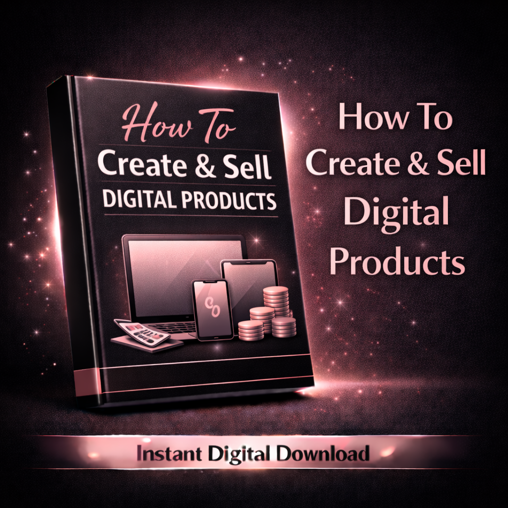 How To Create & Sell Digital Products