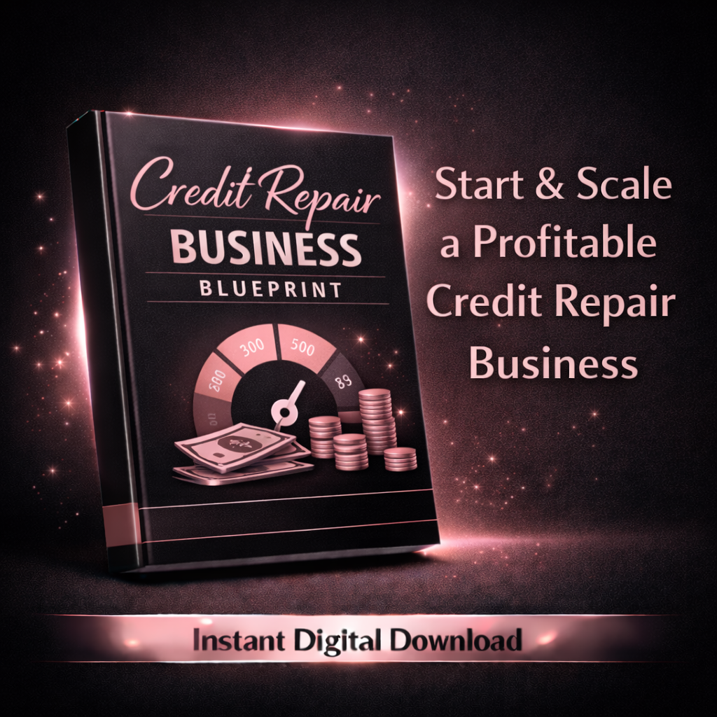 Credit Repair Business Blueprint
 | Start & Scale a Profitable Credit Repair Business