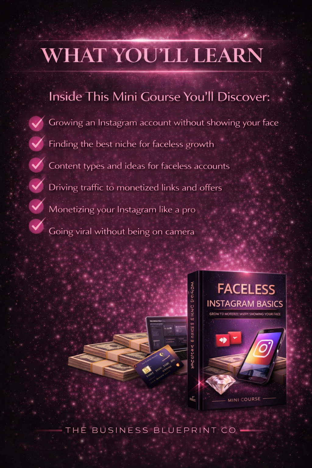 Faceless Instagram Basics Mini Course | Grow & Monetize Without Showing Your Face