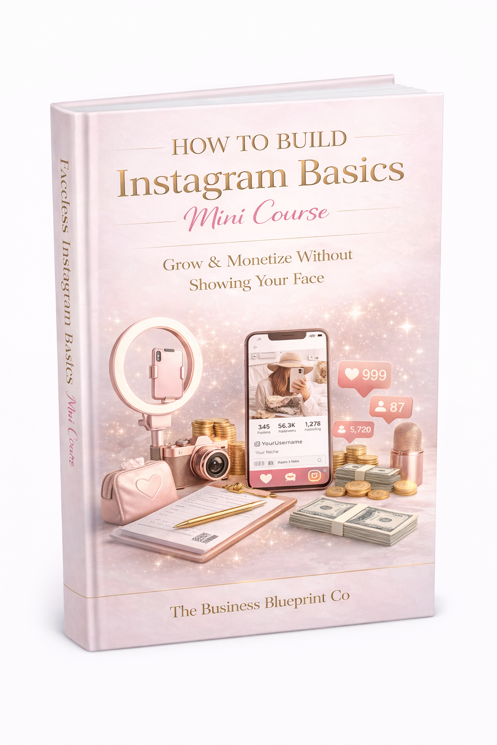 Faceless Instagram Basics Mini Course | Grow & Monetize Without Showing Your Face