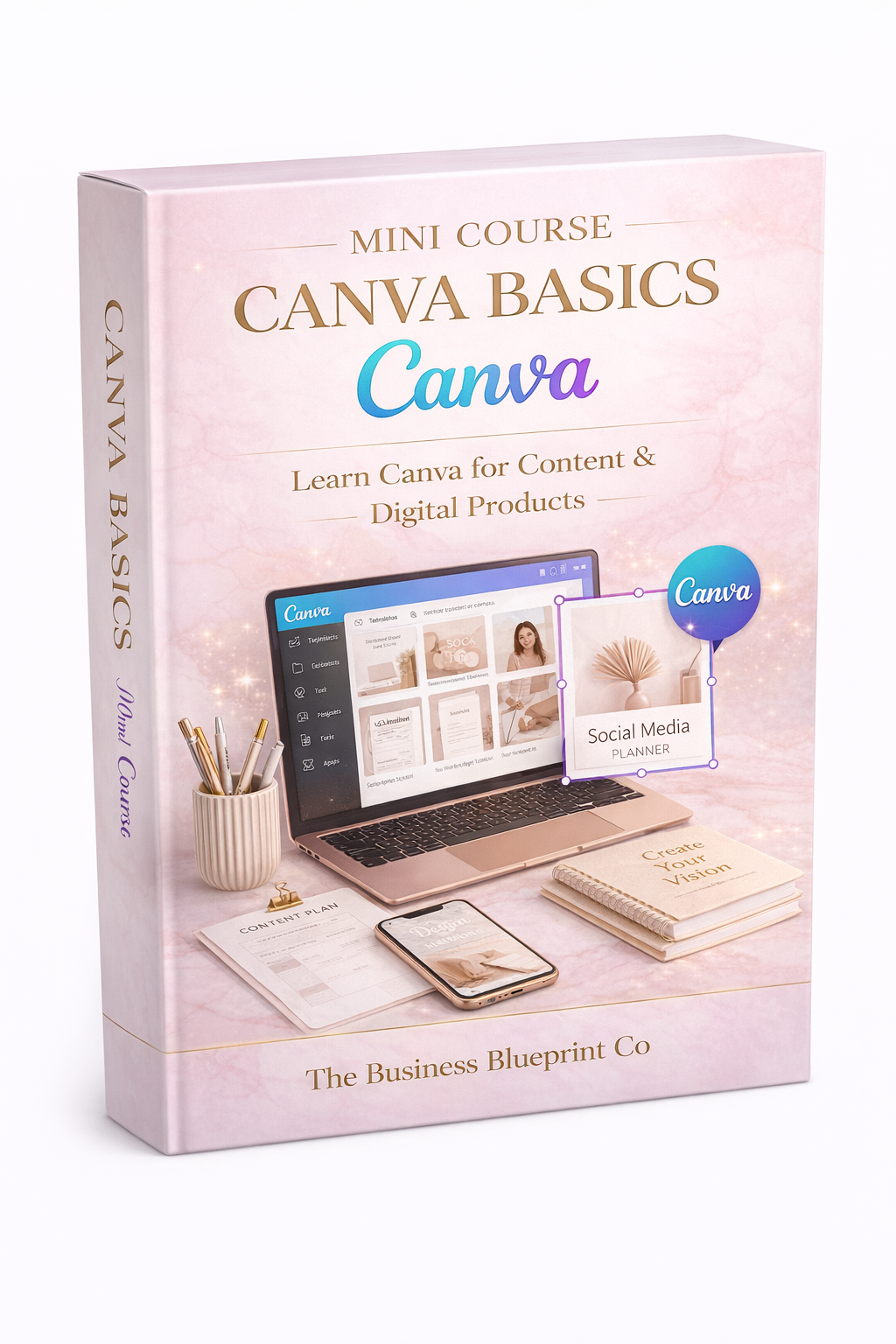 Canva Basics Mini Course | Learn Canva for Content & Digital Products