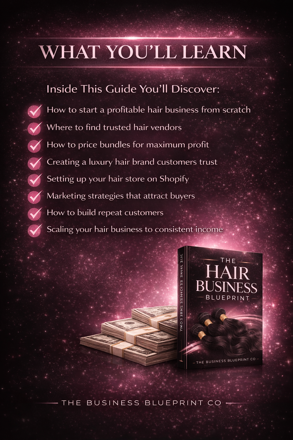 The Hair Business Blueprint: Start & Launch Your Hair Brand in 30 Days