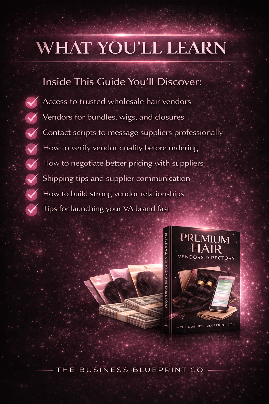 Premium Hair Vendors Directory + Contact Scripts